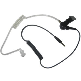 Listen Only Earpiece with Acoustic Tube